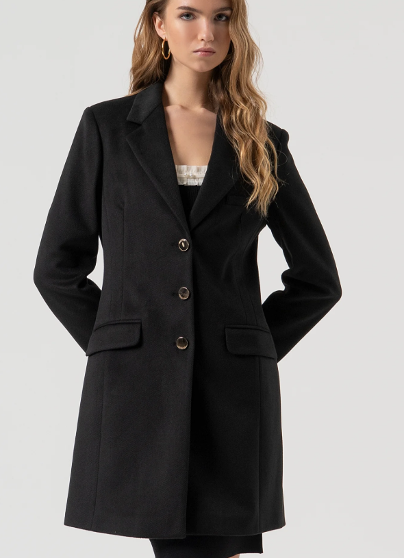 Fracomina Cappotto slim monopetto