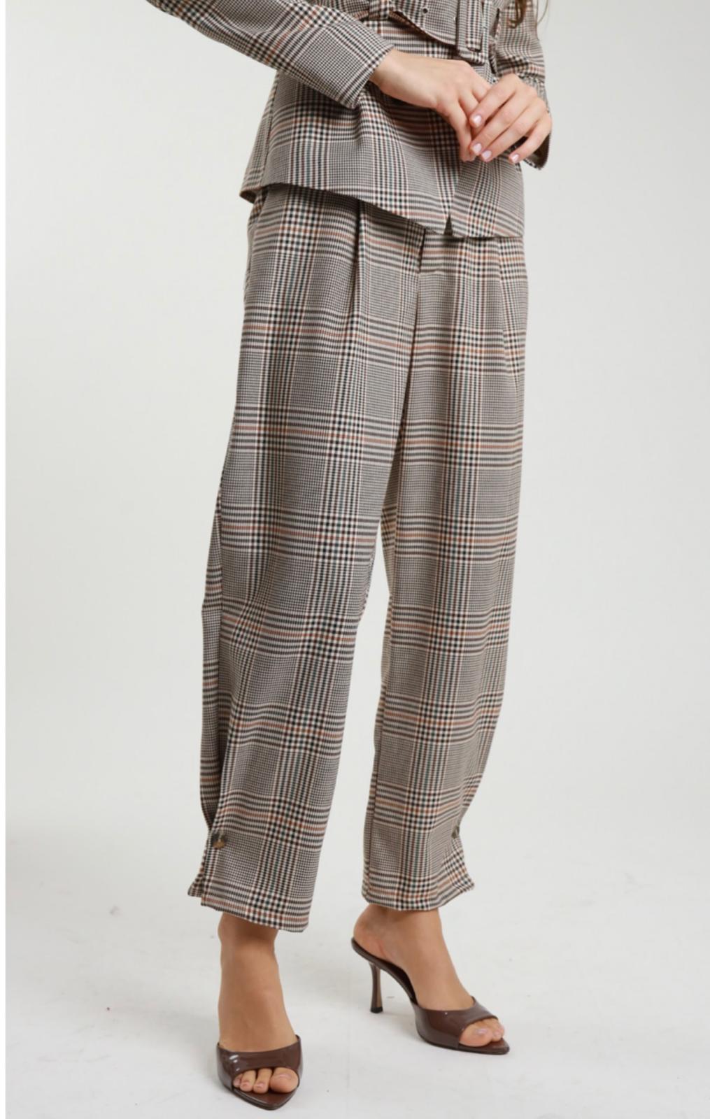 Susy Mix Pantaloni Check